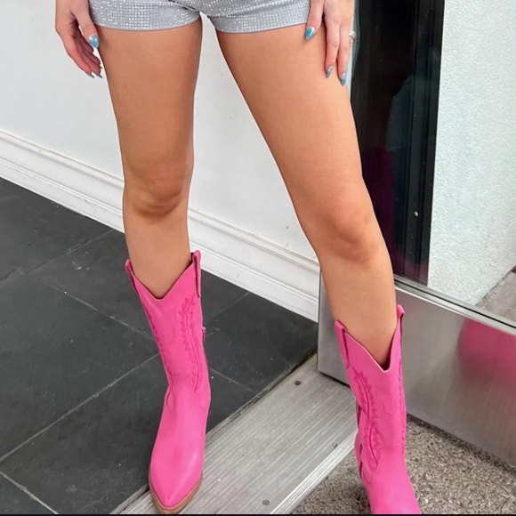 Pink CowBoy Boots | Matisse Mylie -8.5 - Picture 3 of 6